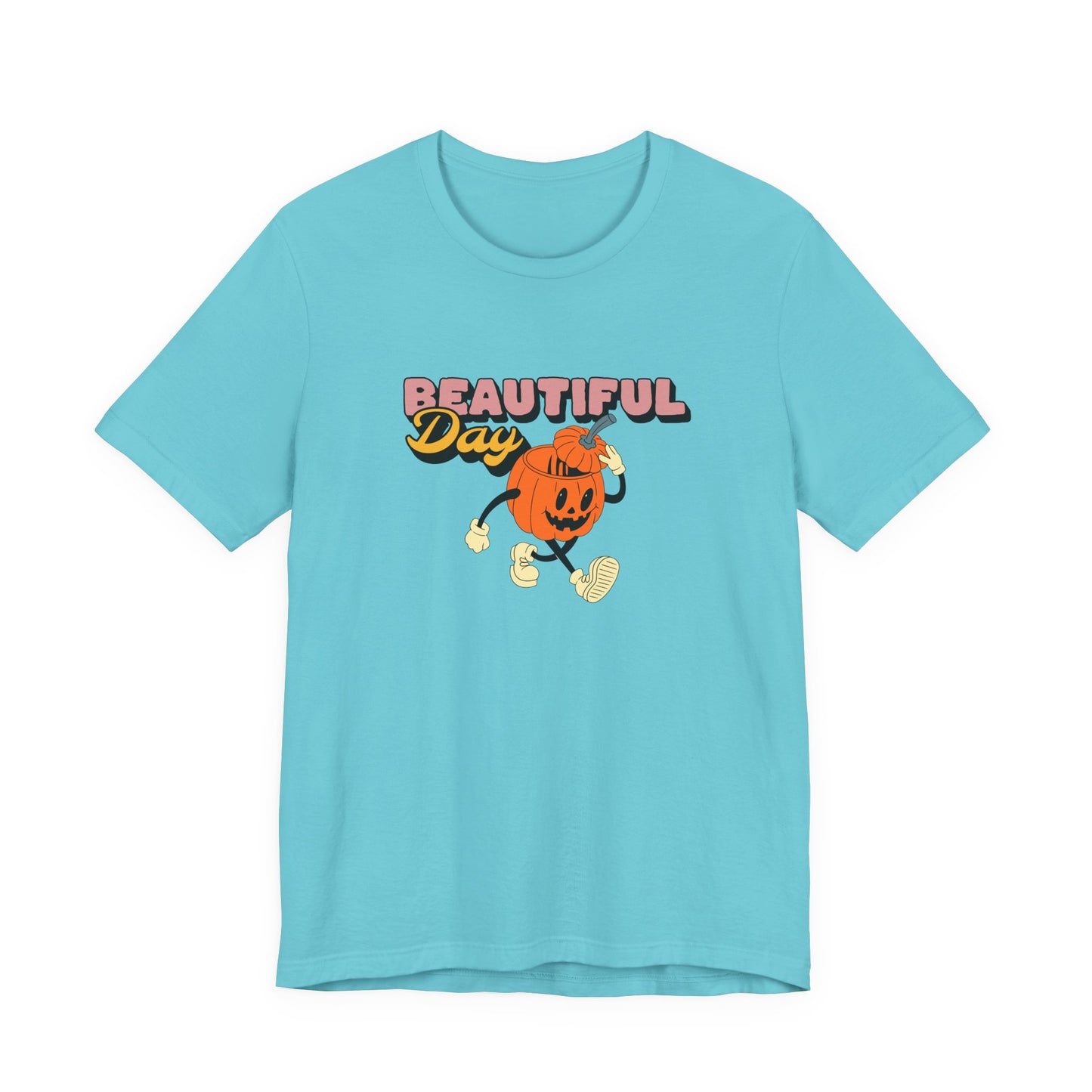 Beautiful Day Halloween Pumpkin T-Shirt