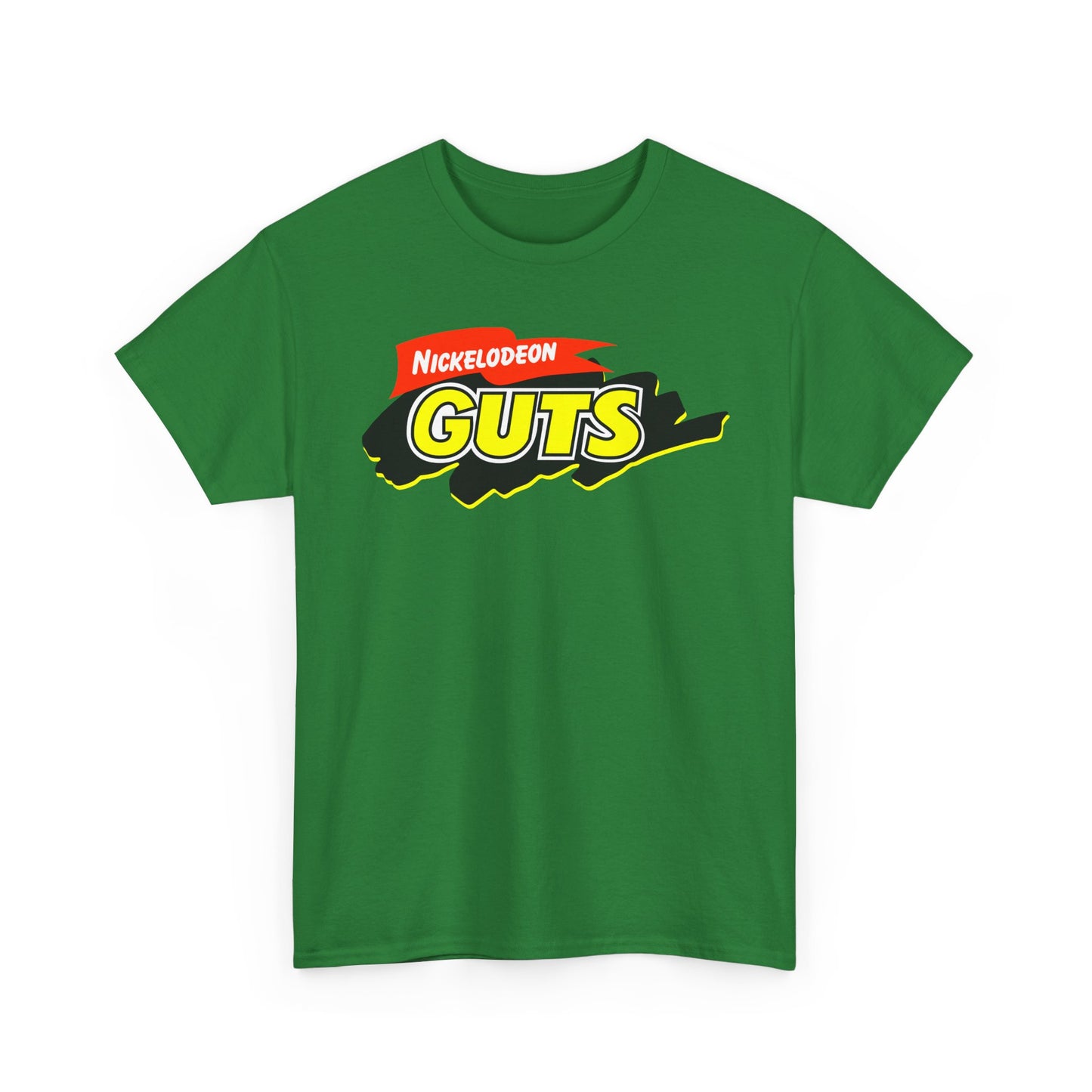 Nickelodeon GUTS Short Sleeve Tee Shirt - A Must-Have for 90s Kids