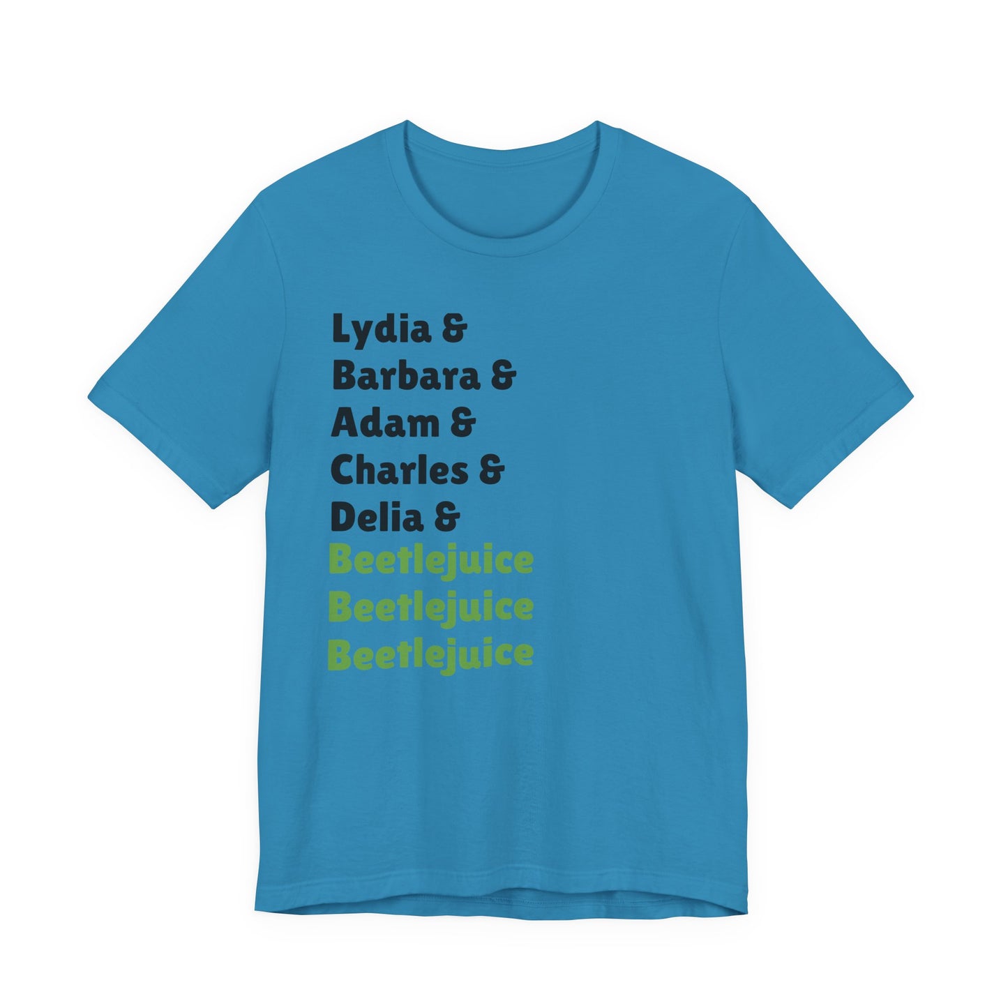 Beetlejuice Characters List T-Shirt
