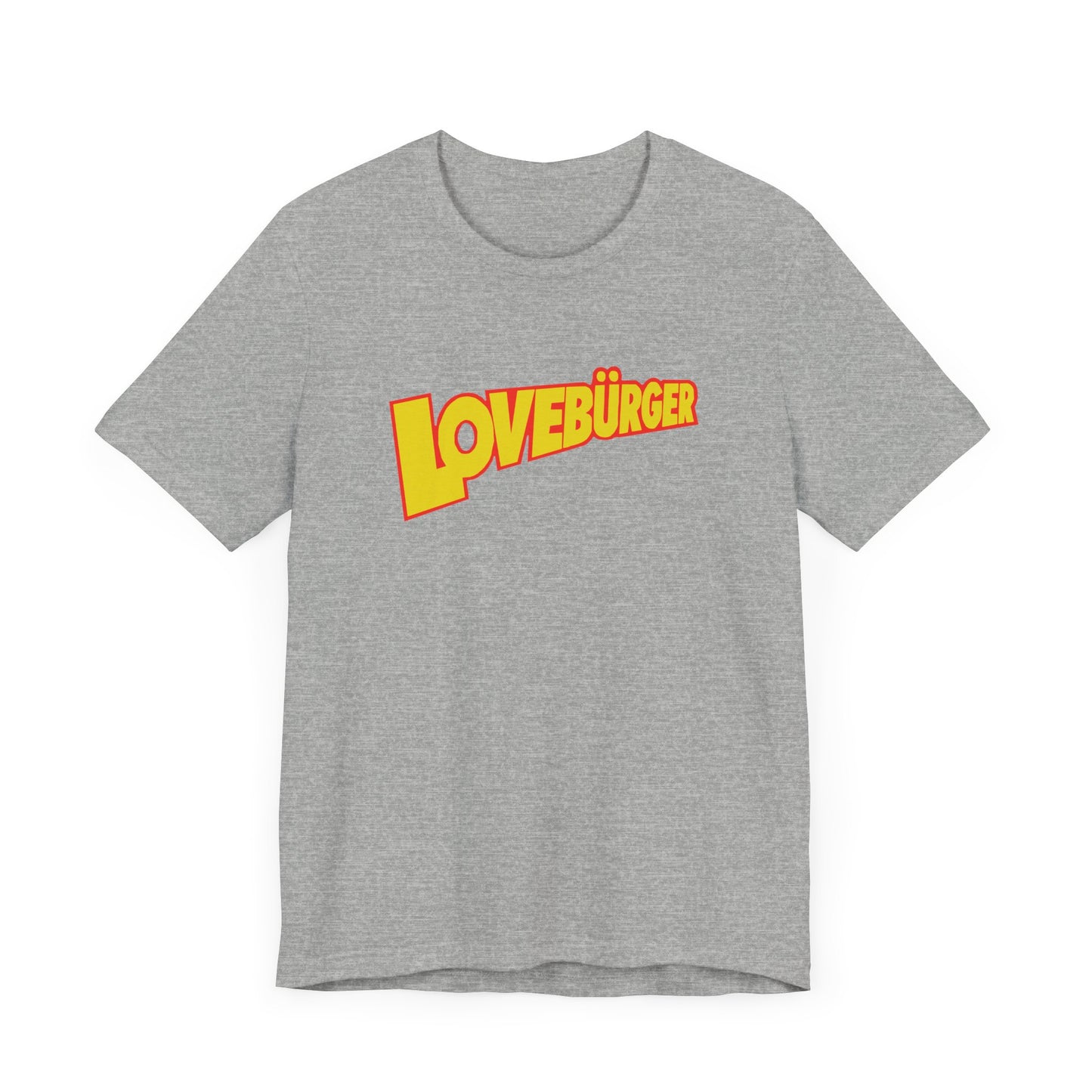 Can’t Hardly Wait Lovebürger Short Sleeve Tee Shirt - A Tribute to 90s Teen Comedy