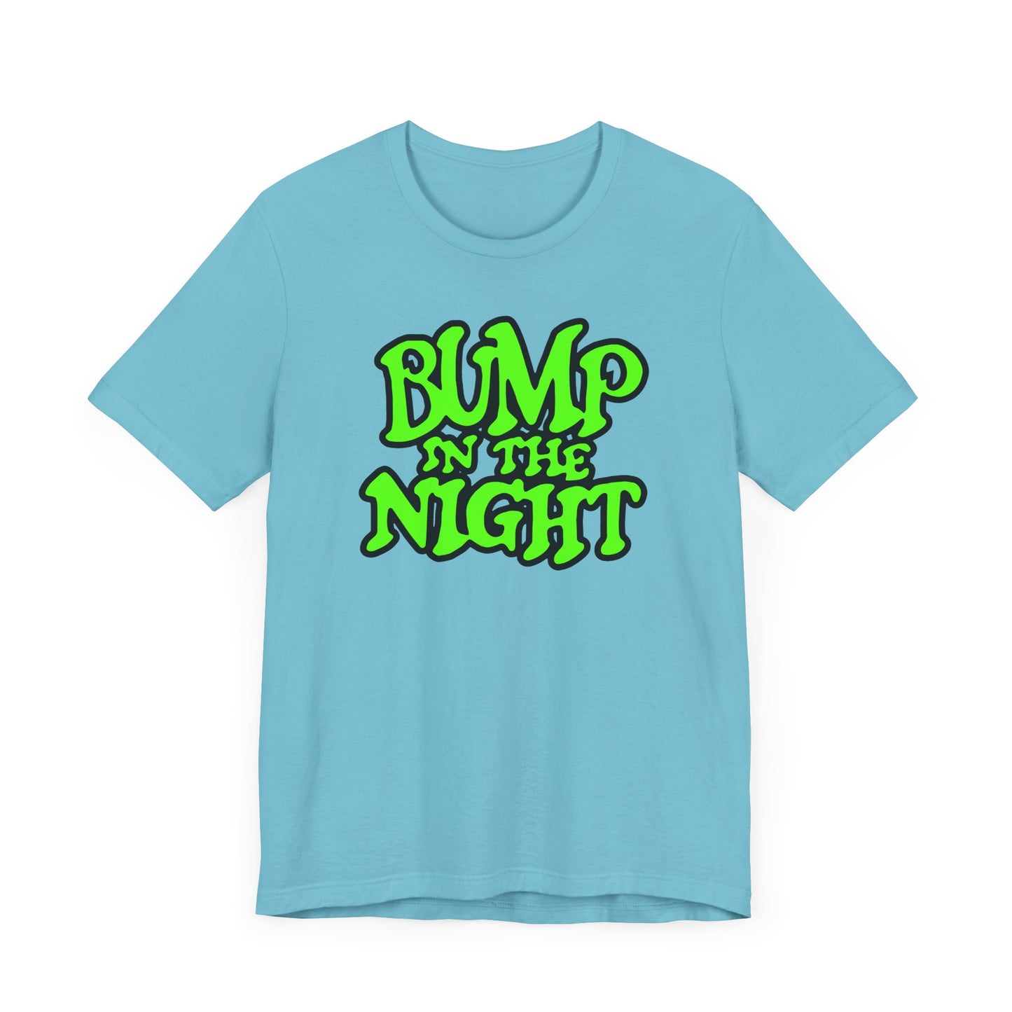 Bump in the Night Short Sleeve Tee Shirt - A Nostalgic Nod to 90s Claymation