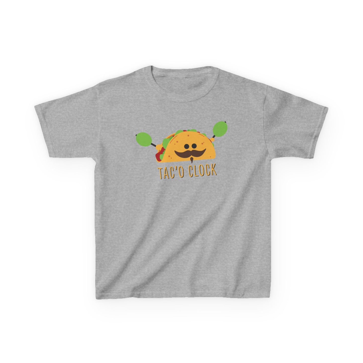 Kids Taco Clock T-Shirt