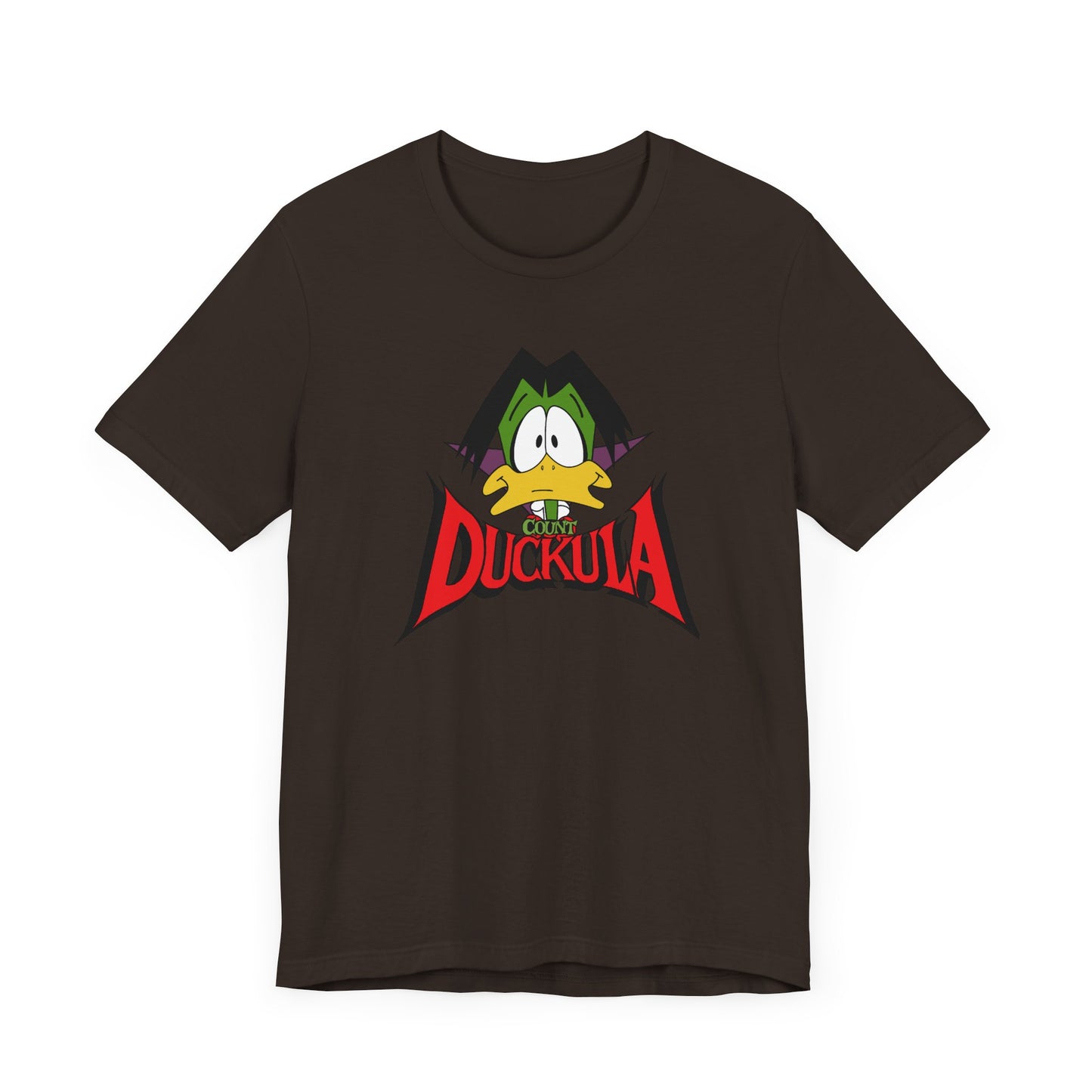 Count Duckula Short Sleeve Tee Shirt - A Nostalgic Nod to Everyone’s Favorite Vampire Duck