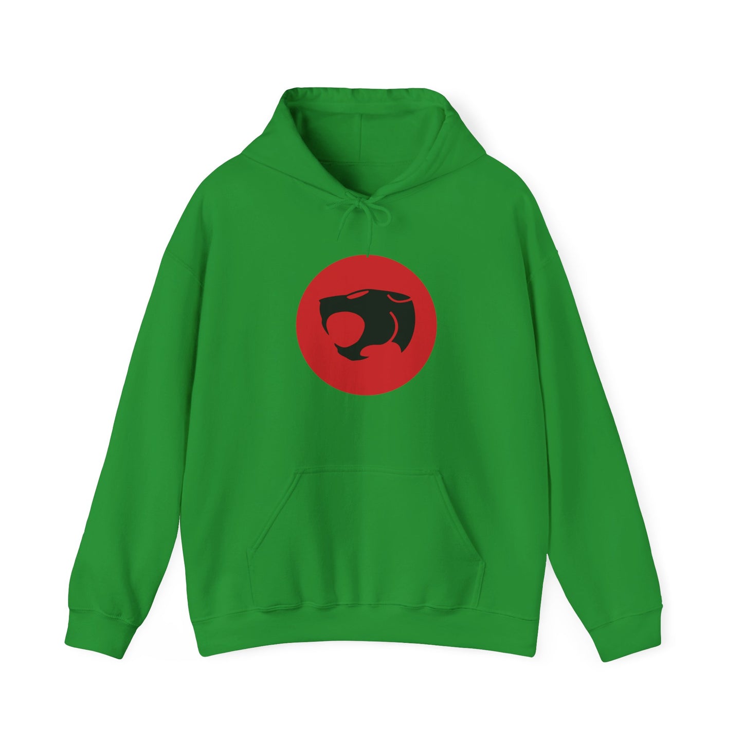 Retro 80's Cat Hero Logo Hoodie Sweatshirt