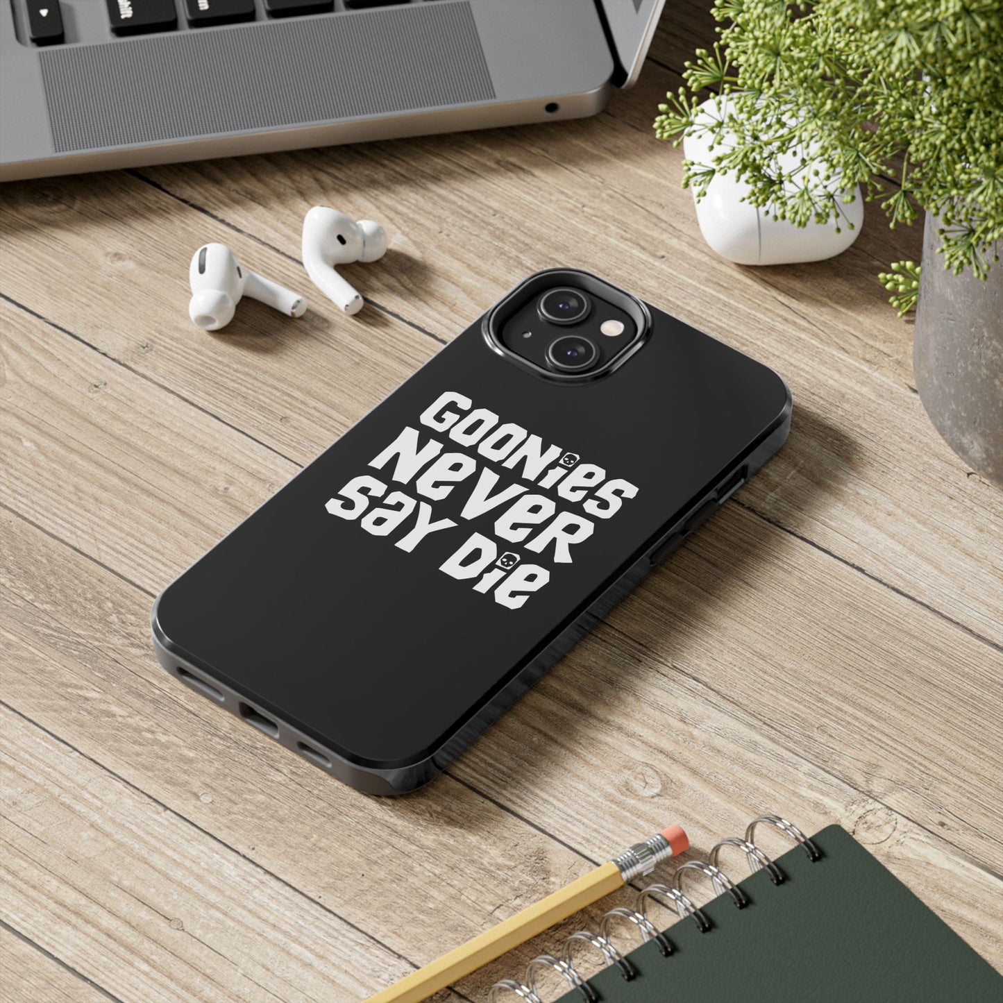 Goonies Never Say Die Tough Phone Case – 80s Nostalgia and Adventure Tribute