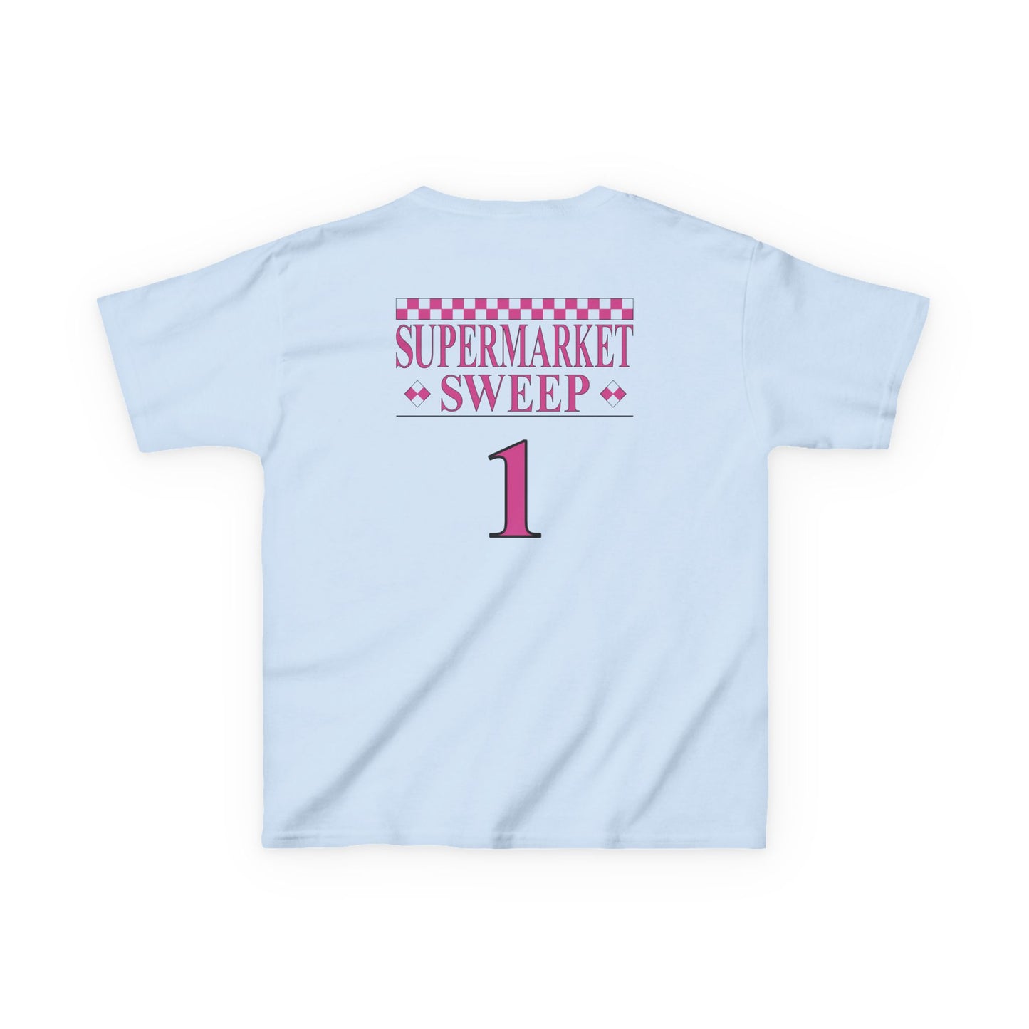 Kids Supermarket Sweep Team 1 Light Blue T-Shirt