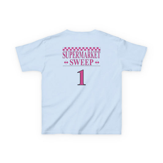 Kids Supermarket Sweep Team 1 Light Blue T-Shirt