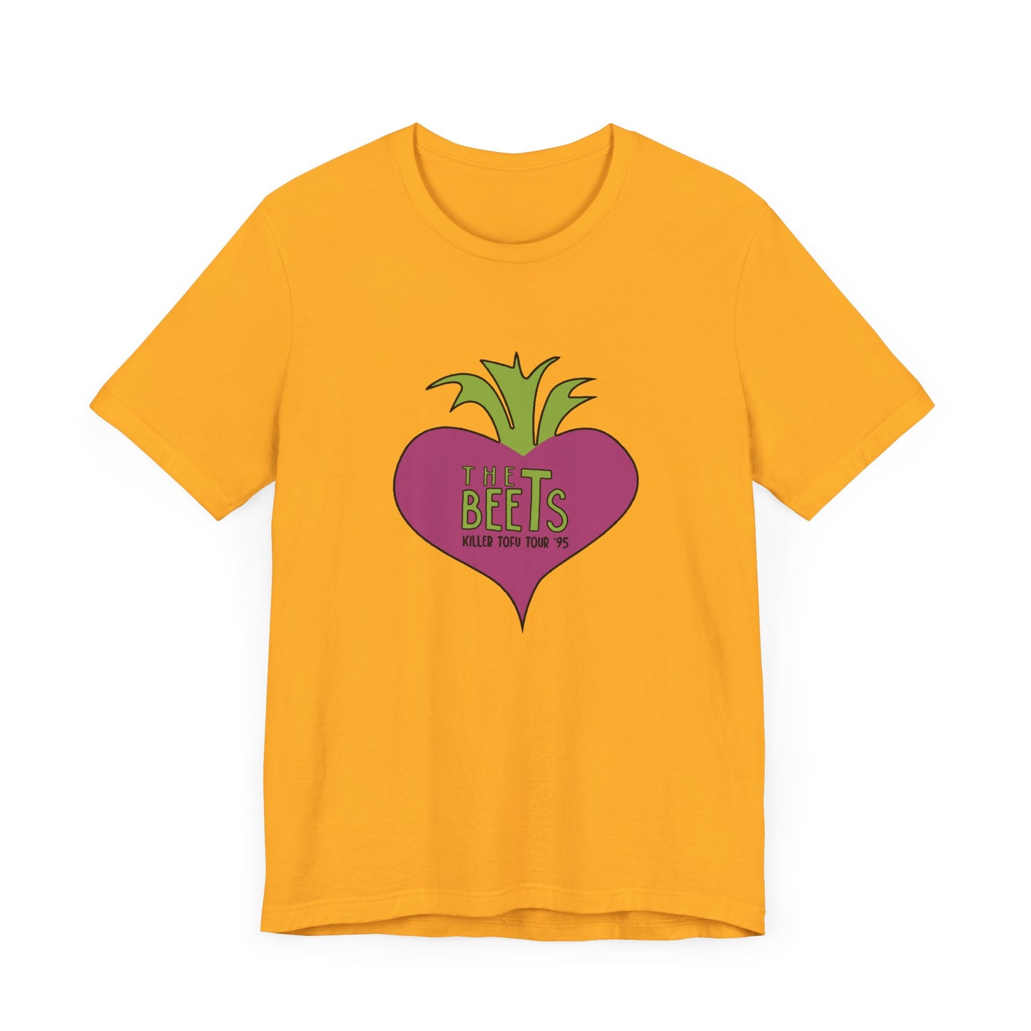 Doug The Beets World Tour '95 Short Sleeve T-Shirt - 90s Cartoon Band Nostalgia