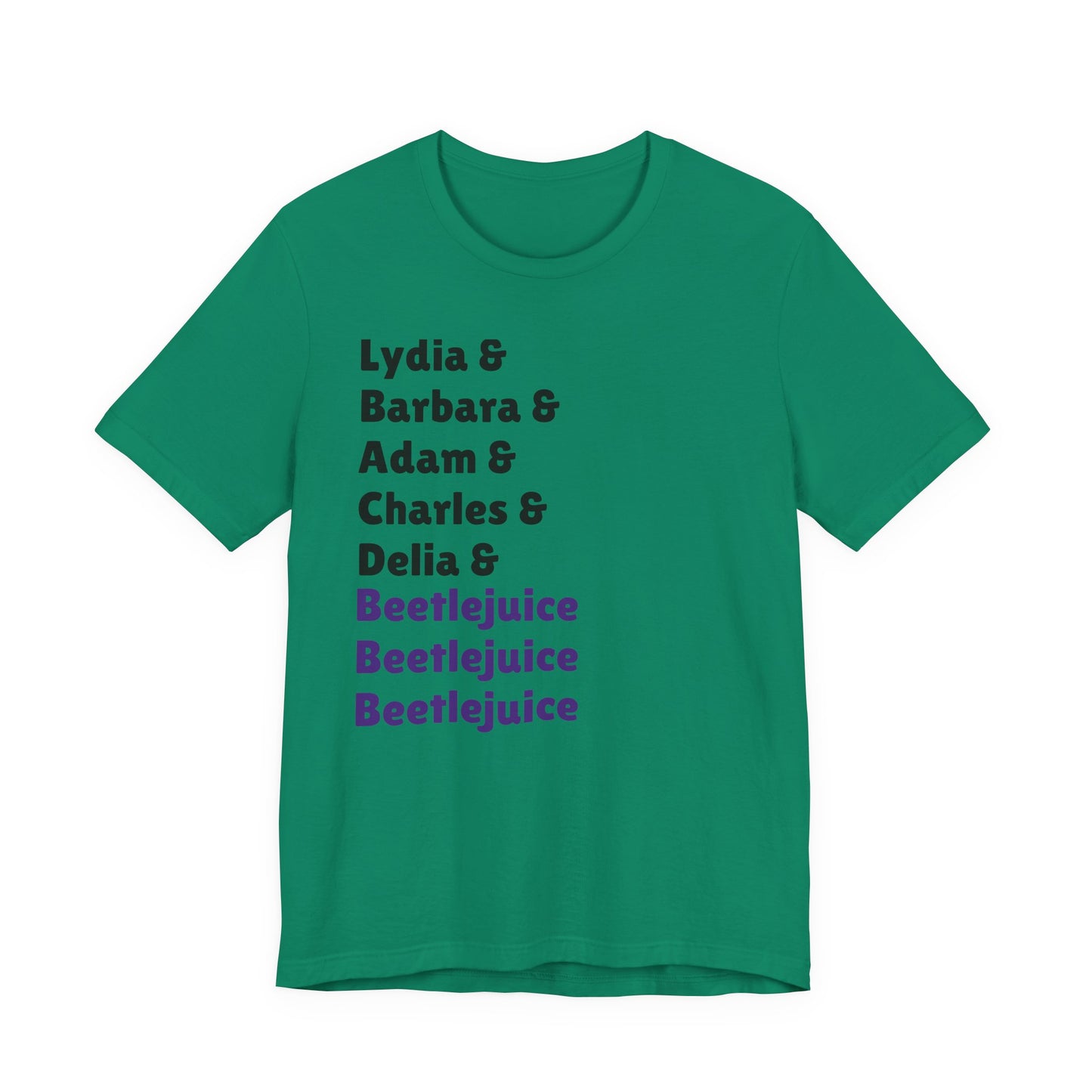 Beetlejuice Characters List T-Shirt