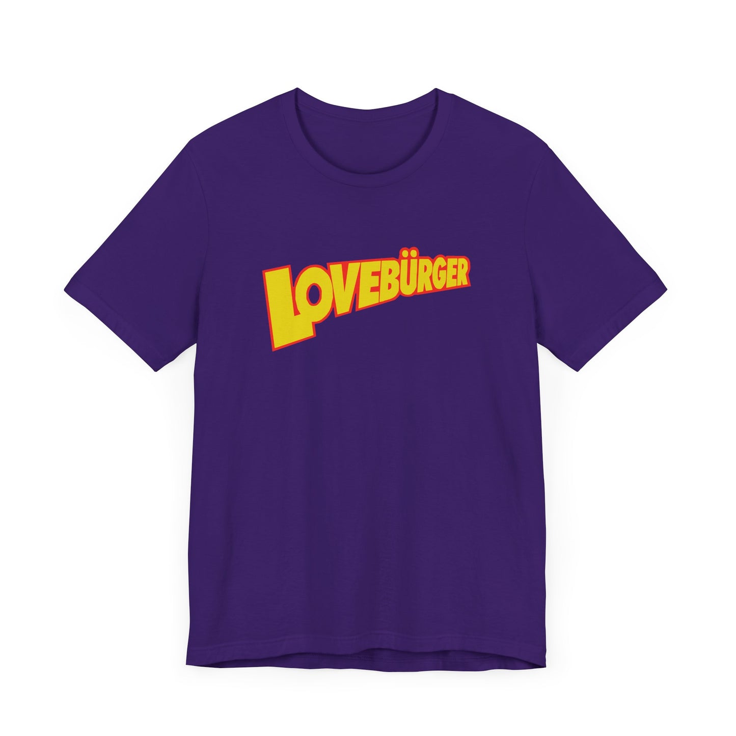 Can’t Hardly Wait Lovebürger Short Sleeve Tee Shirt - A Tribute to 90s Teen Comedy