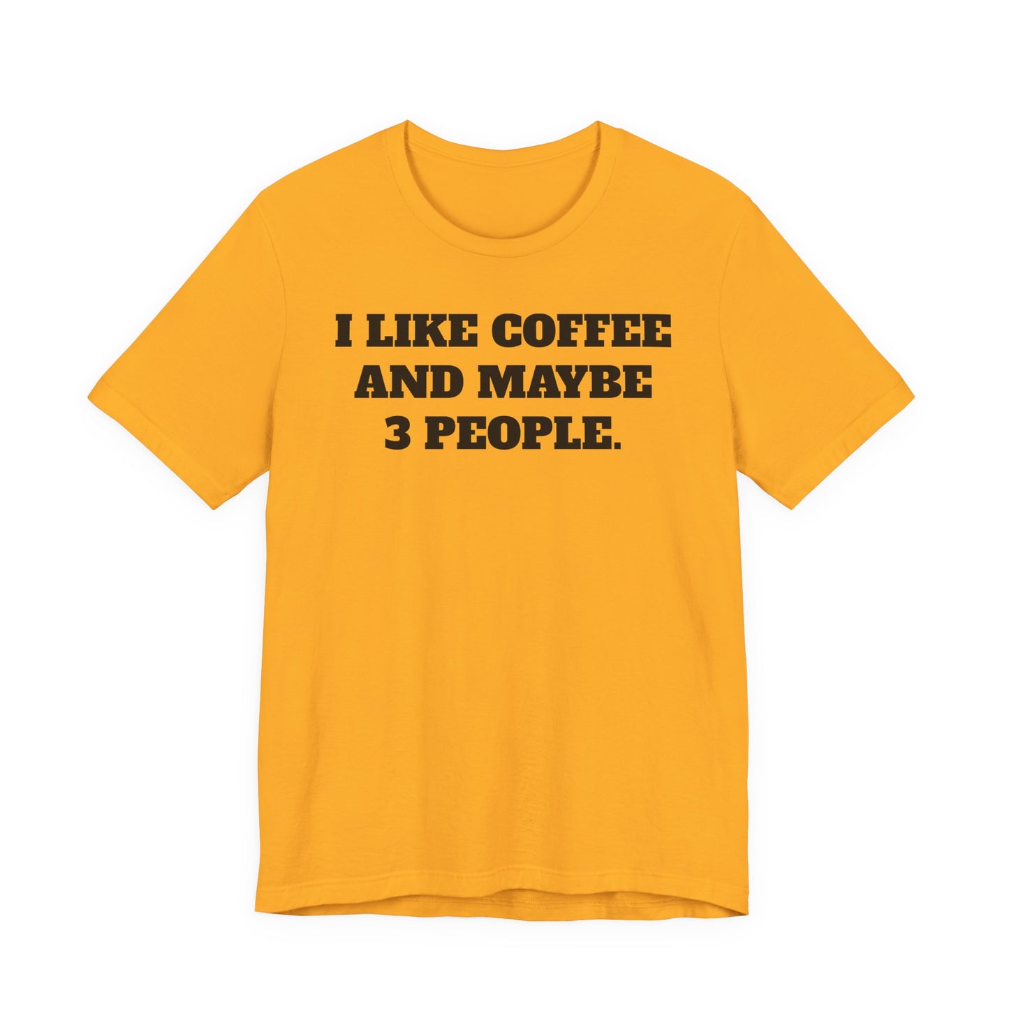 I Like Coffee and Maybe 3 People T-Shirt
