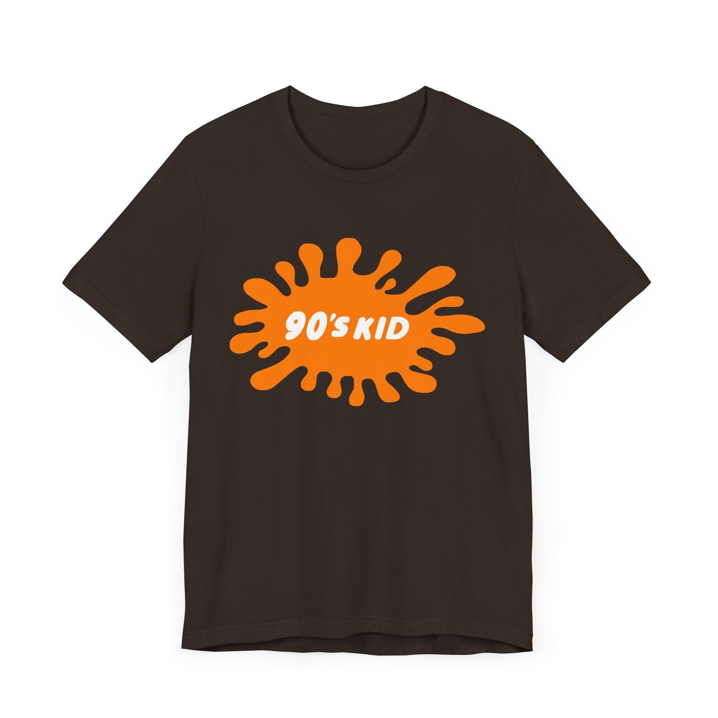 90’s Kid Short Sleeve T-Shirt - Nickelodeon-Inspired Retro Fun