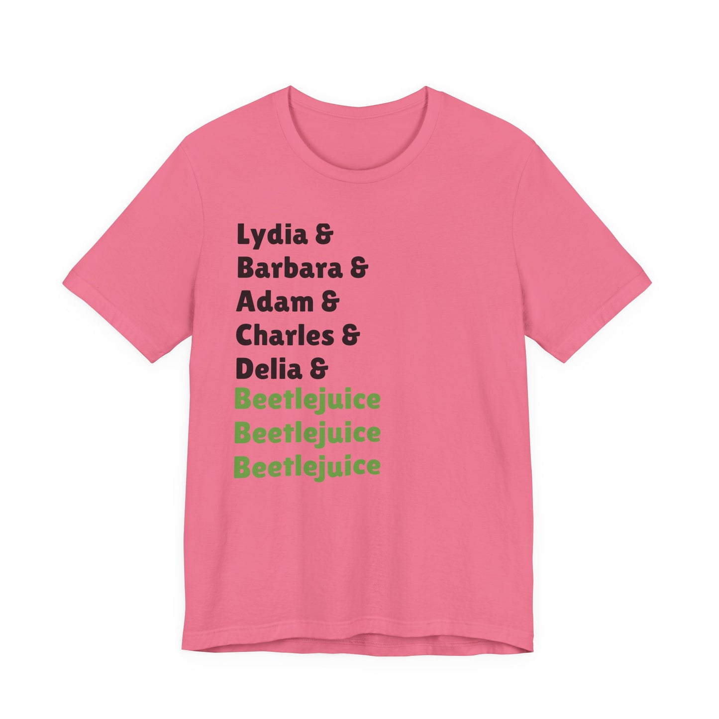 Beetlejuice Characters List T-Shirt