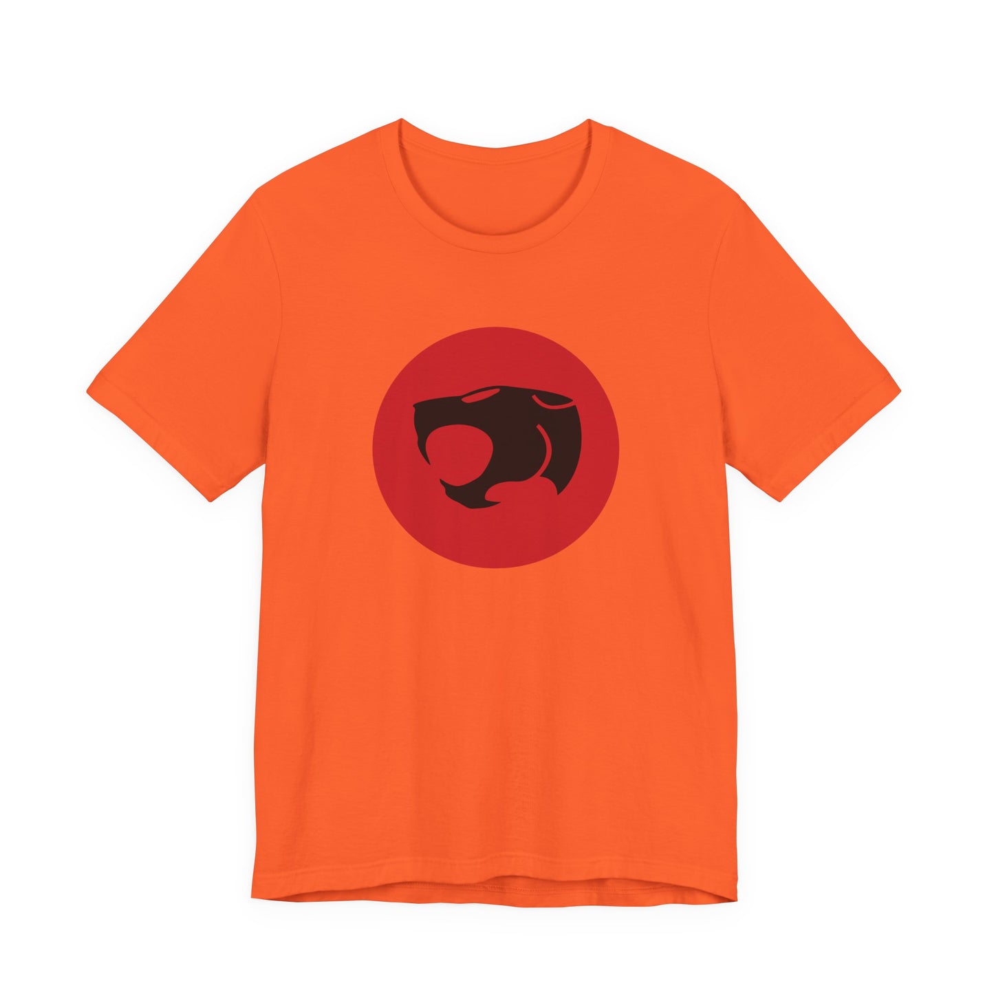 Retro 80's Cat Hero Logo T-Shirt