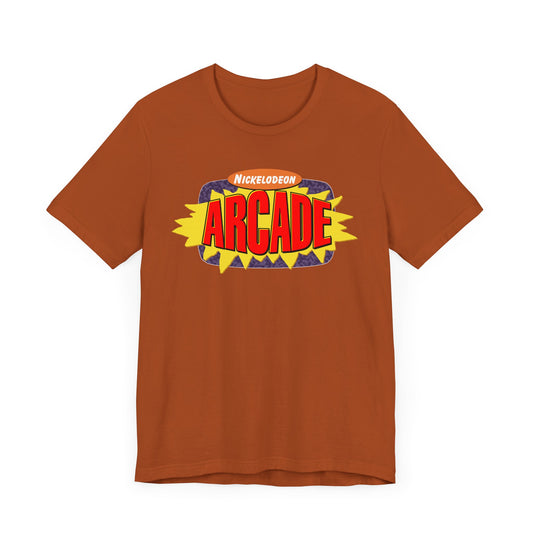 Nick Arcade  Short Sleeve Tee Shirt - A Throwback to Gaming Magic