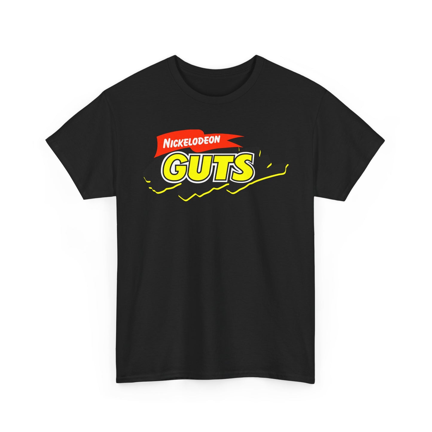 Nickelodeon GUTS Short Sleeve Tee Shirt - A Must-Have for 90s Kids