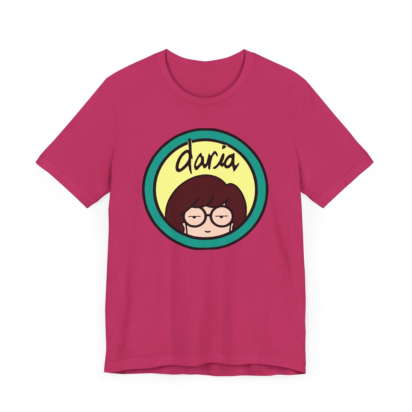 Daria Short Sleeve Tee Shirt - Celebrate the 90s Queen of Sarcasm