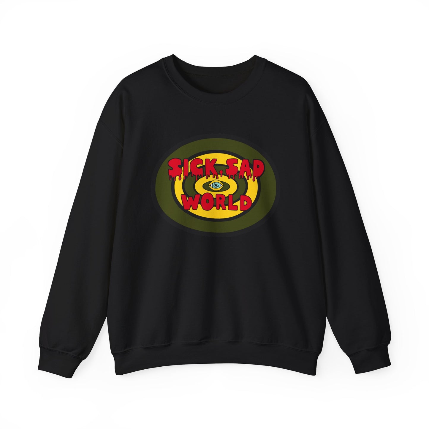 Daria Sick Sad World Crewneck Sweatshirt - 90s Animated Satire at Its Best