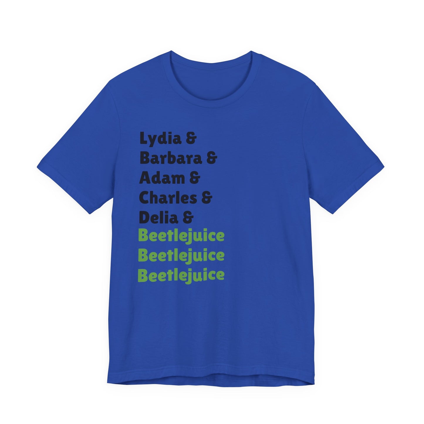 Beetlejuice Characters List T-Shirt