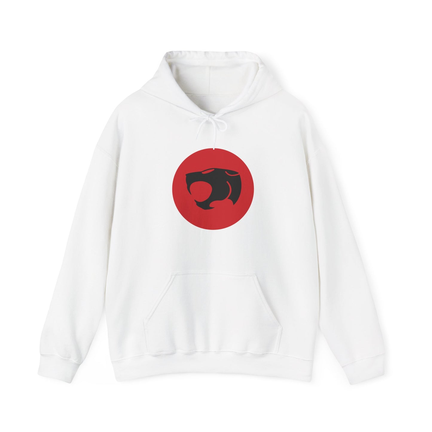 Retro 80's Cat Hero Logo Hoodie Sweatshirt