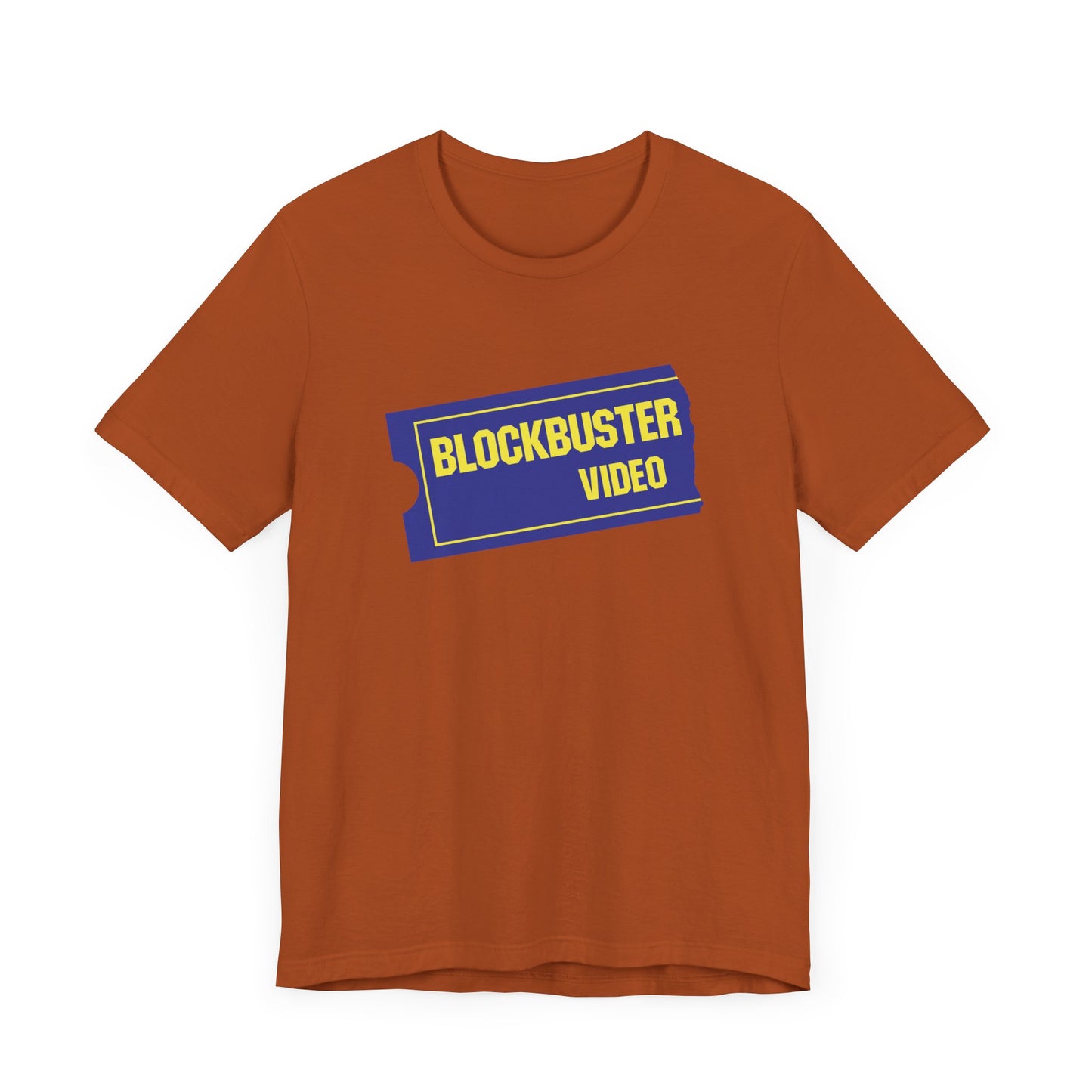 Blockbuster Video Short Sleeve Tee Shirt - A Nostalgic Tribute to Movie Night