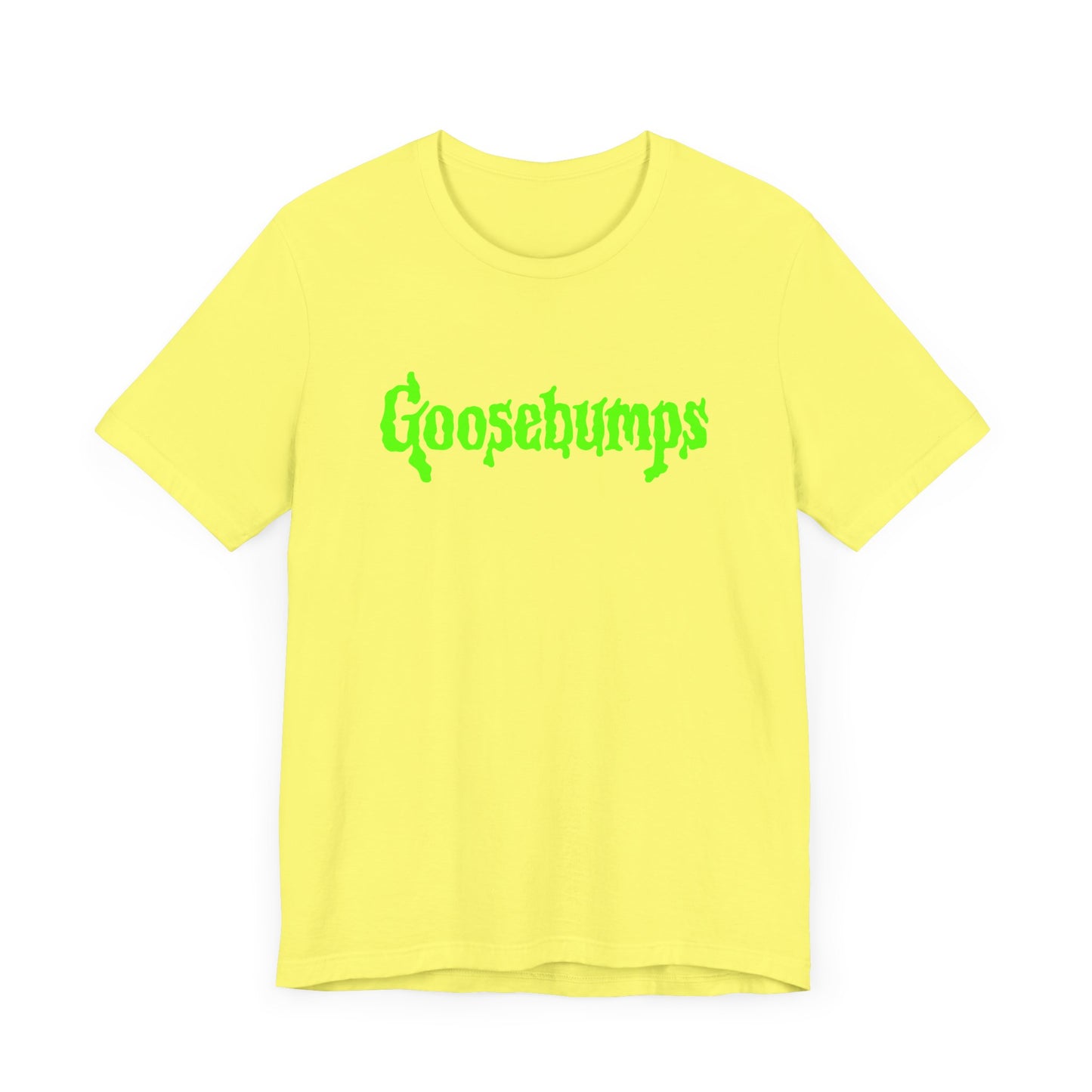 Goosebumps Short Sleeve Tee Shirt - Relive the Chills of Childhood