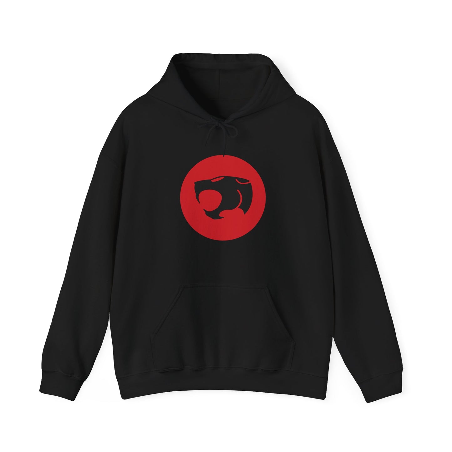 Retro 80's Cat Hero Logo Hoodie Sweatshirt