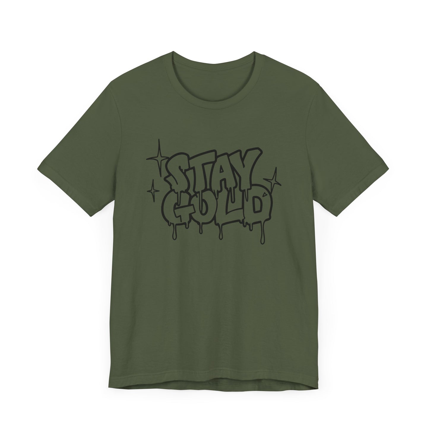 Stay Gold Short Sleeve Tee Shirt - A Classic Literary Tribute
