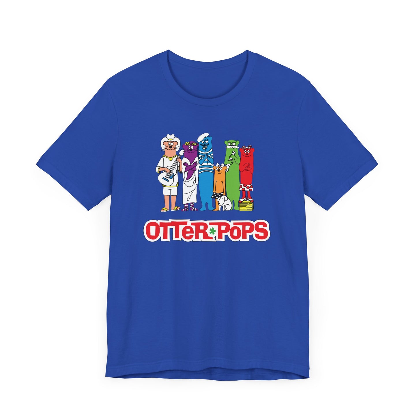 Otter Pops Short Sleeve T-Shirt - 80s Nostalgia Summer Fun