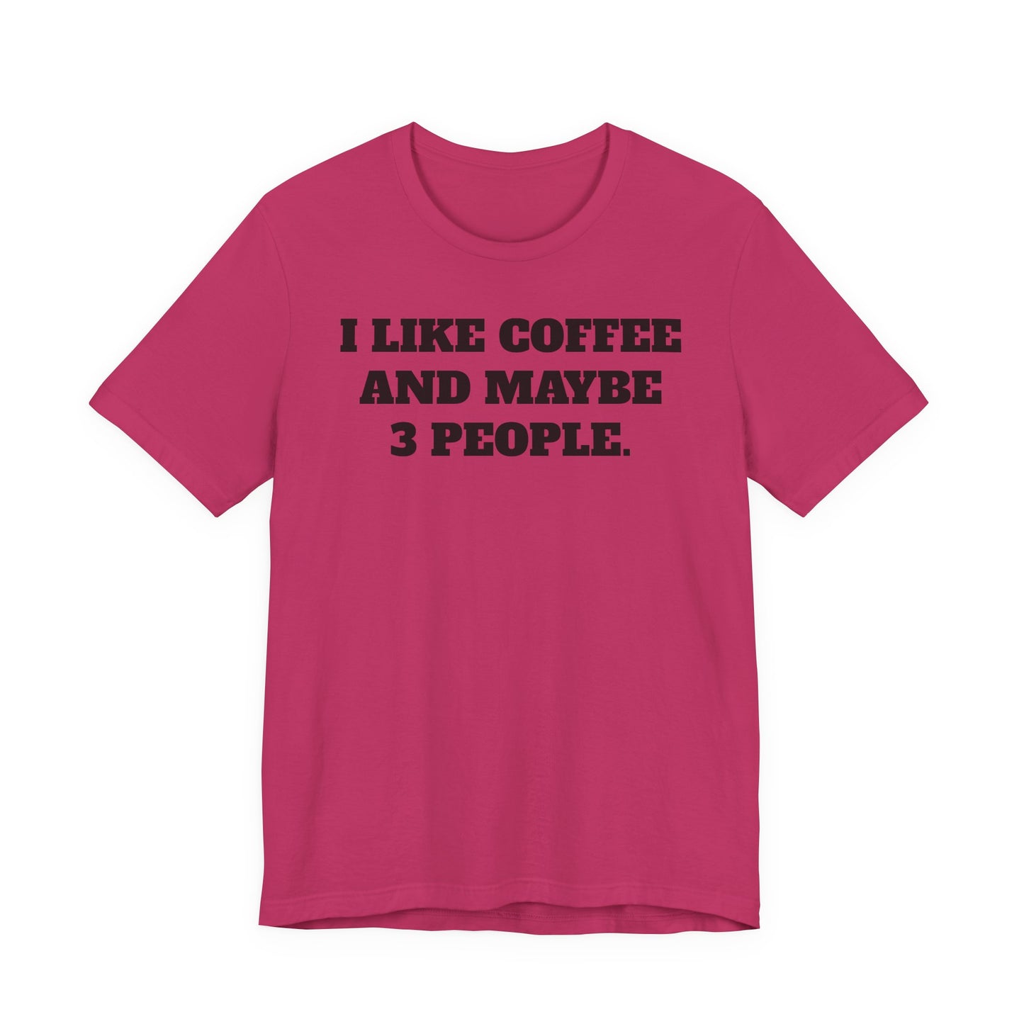 I Like Coffee and Maybe 3 People T-Shirt
