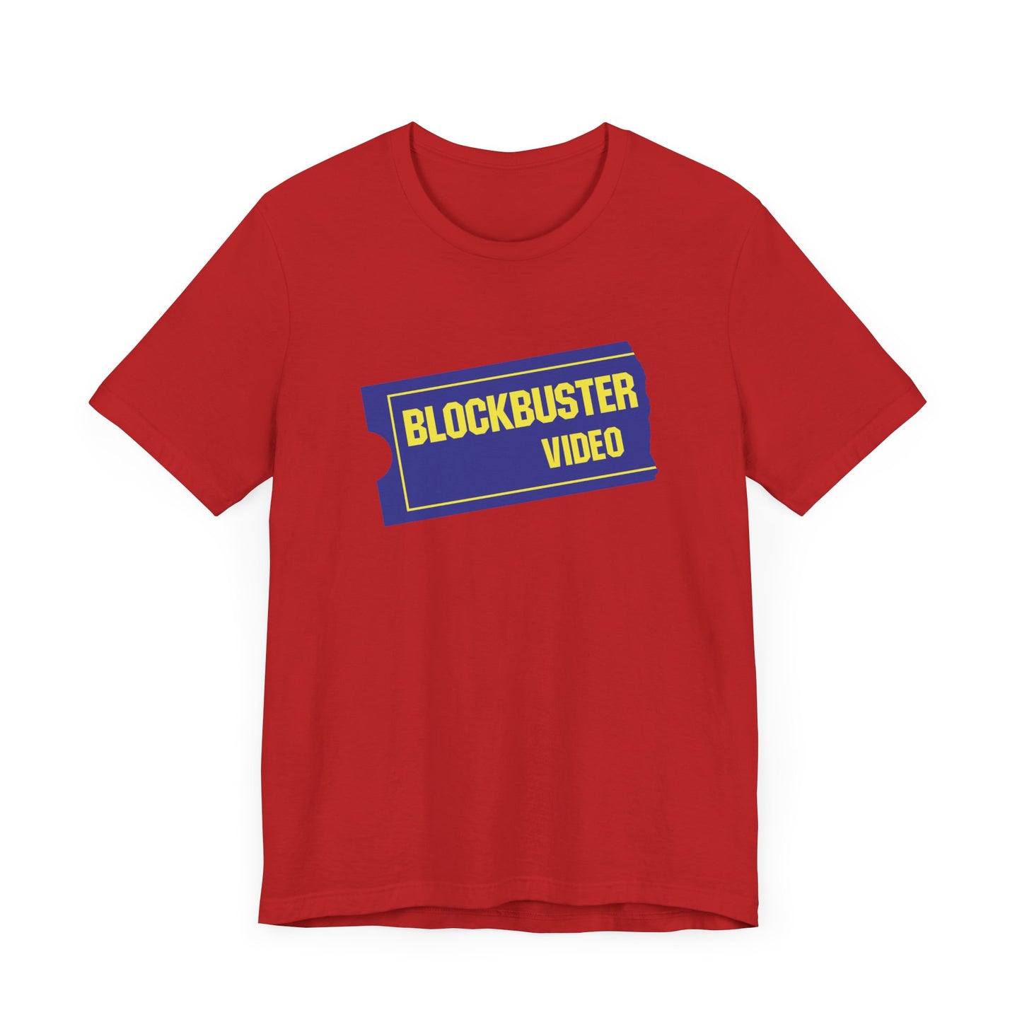 Blockbuster Video Short Sleeve Tee Shirt - A Nostalgic Tribute to Movie Night