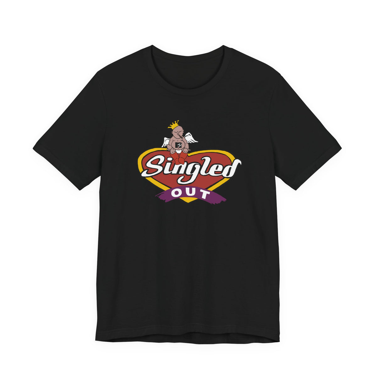 Singled Out T-Shirt - 90s Game Show Nostalgia, Vintage Style Graphic Tee - view 5