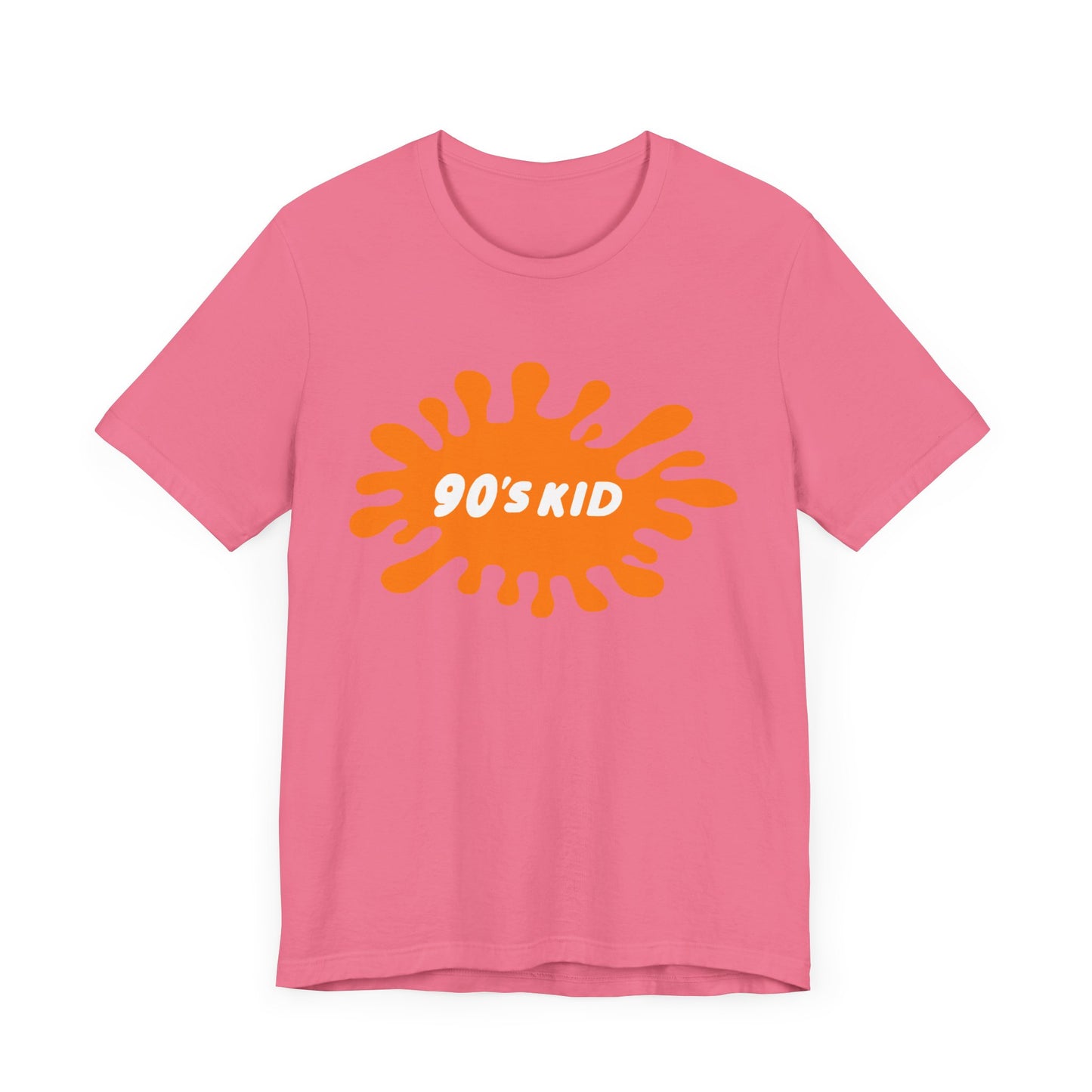 90’s Kid Short Sleeve T-Shirt - Nickelodeon-Inspired Retro Fun