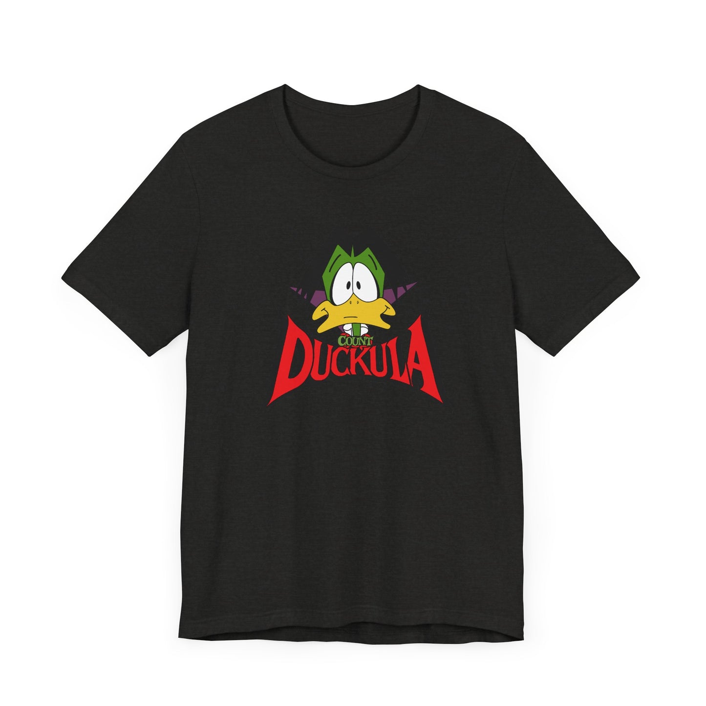 Count Duckula Short Sleeve Tee Shirt - A Nostalgic Nod to Everyone’s Favorite Vampire Duck