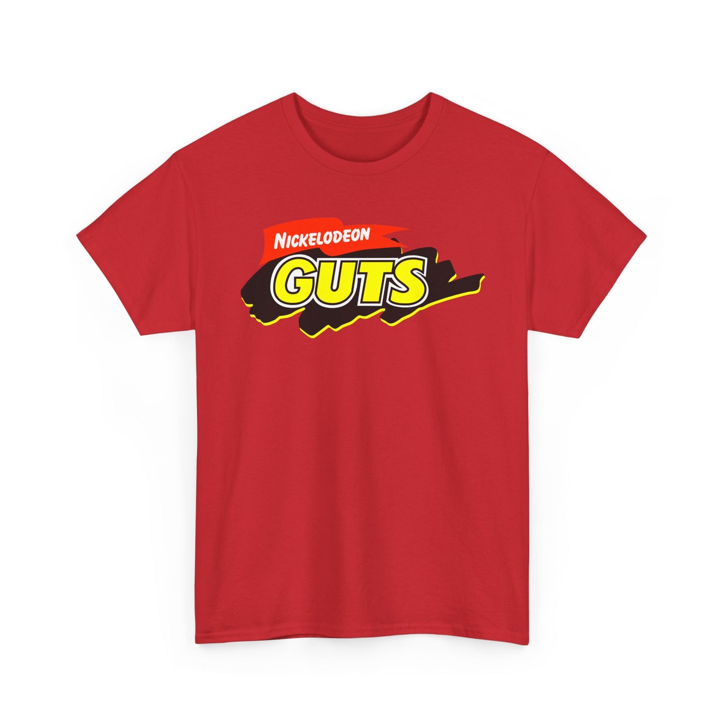 Nickelodeon GUTS Short Sleeve Tee Shirt - A Must-Have for 90s Kids