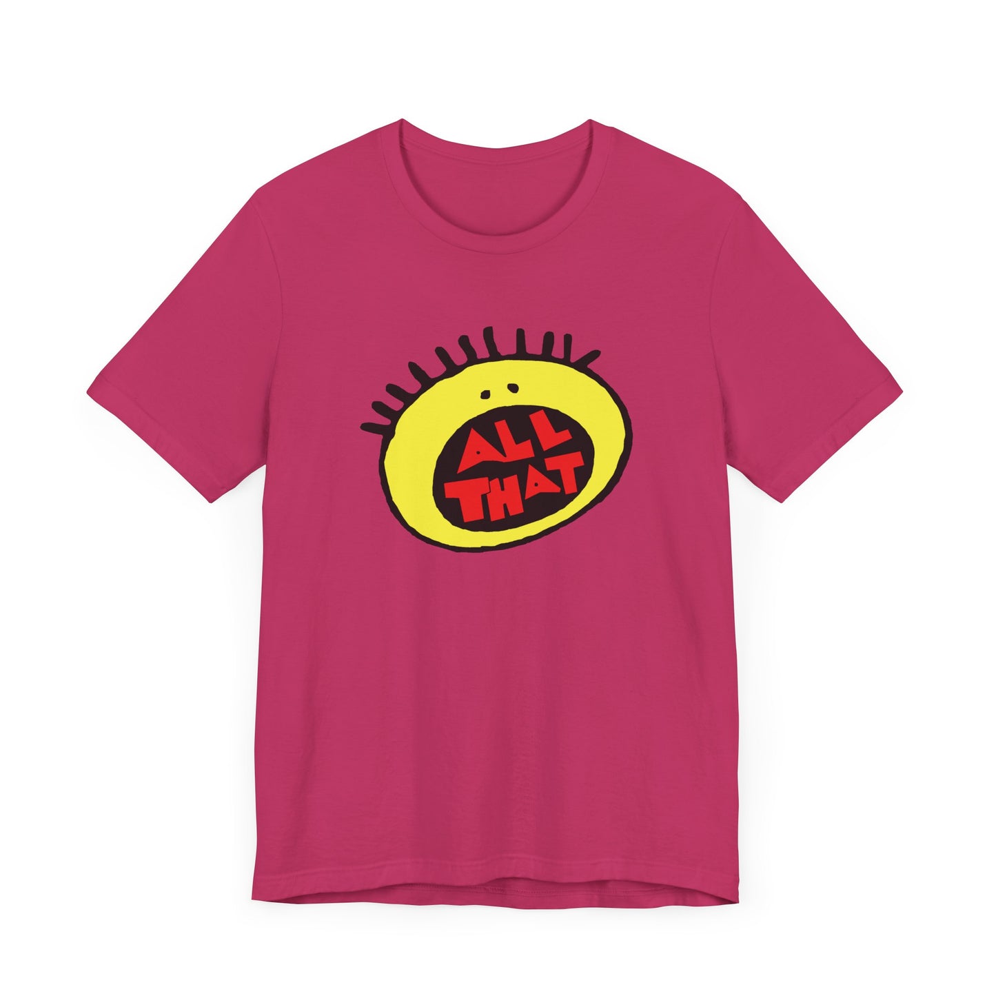 All That Short Sleeve Tee Shirt - A Nostalgic Tribute to 90s Nickelodeon