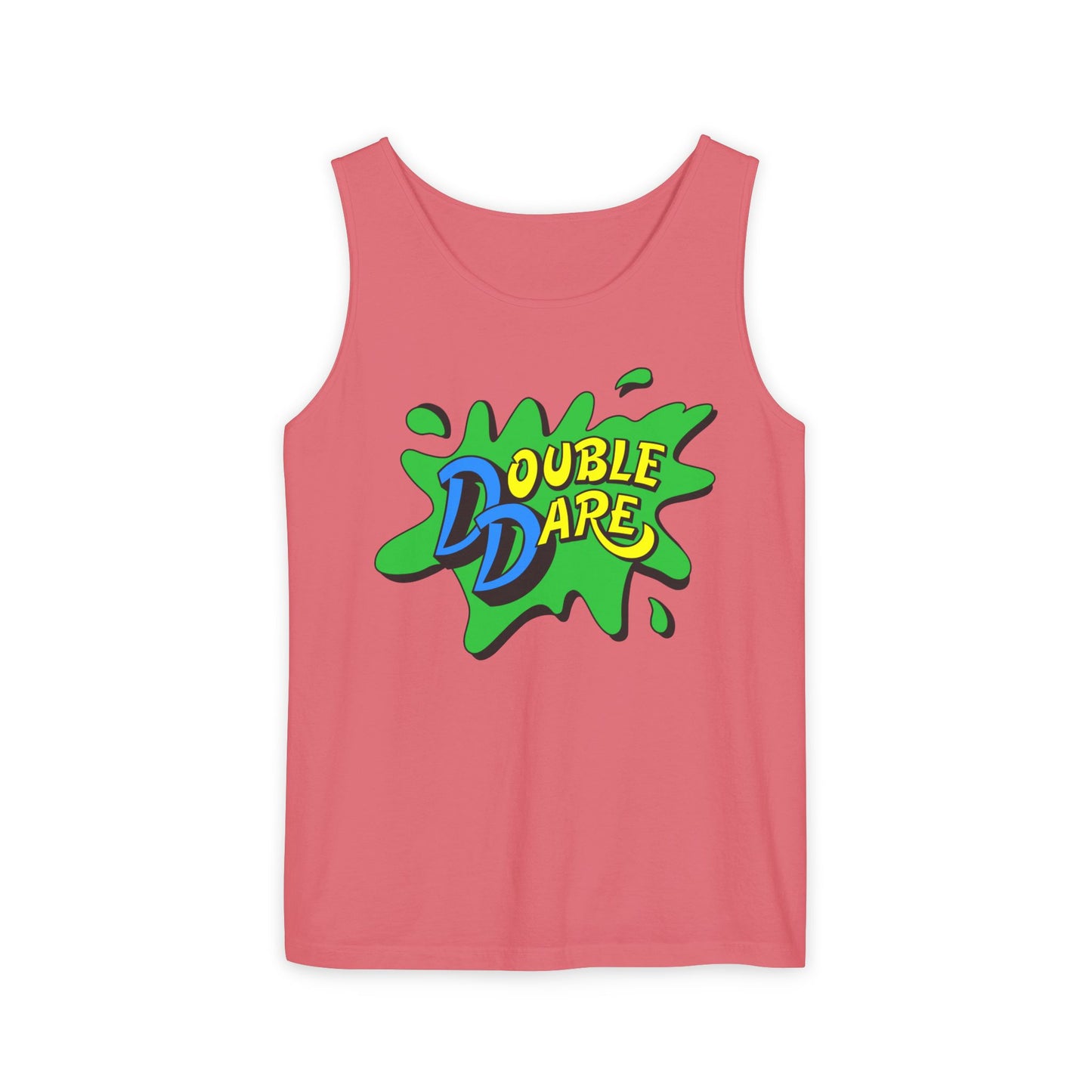 80s 90s Physical Challenge Slime Game Show Logo Tank Top
