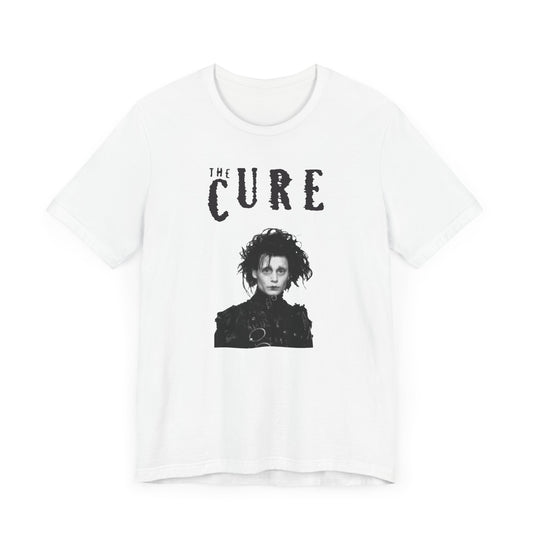 The Cure Meme Funny Short Sleeve Tee Shirt - A Hilarious Goth Tribute