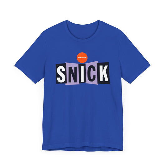 SNICK Short Sleeve Tee – 90s Nickelodeon Saturday Night Nostalgia