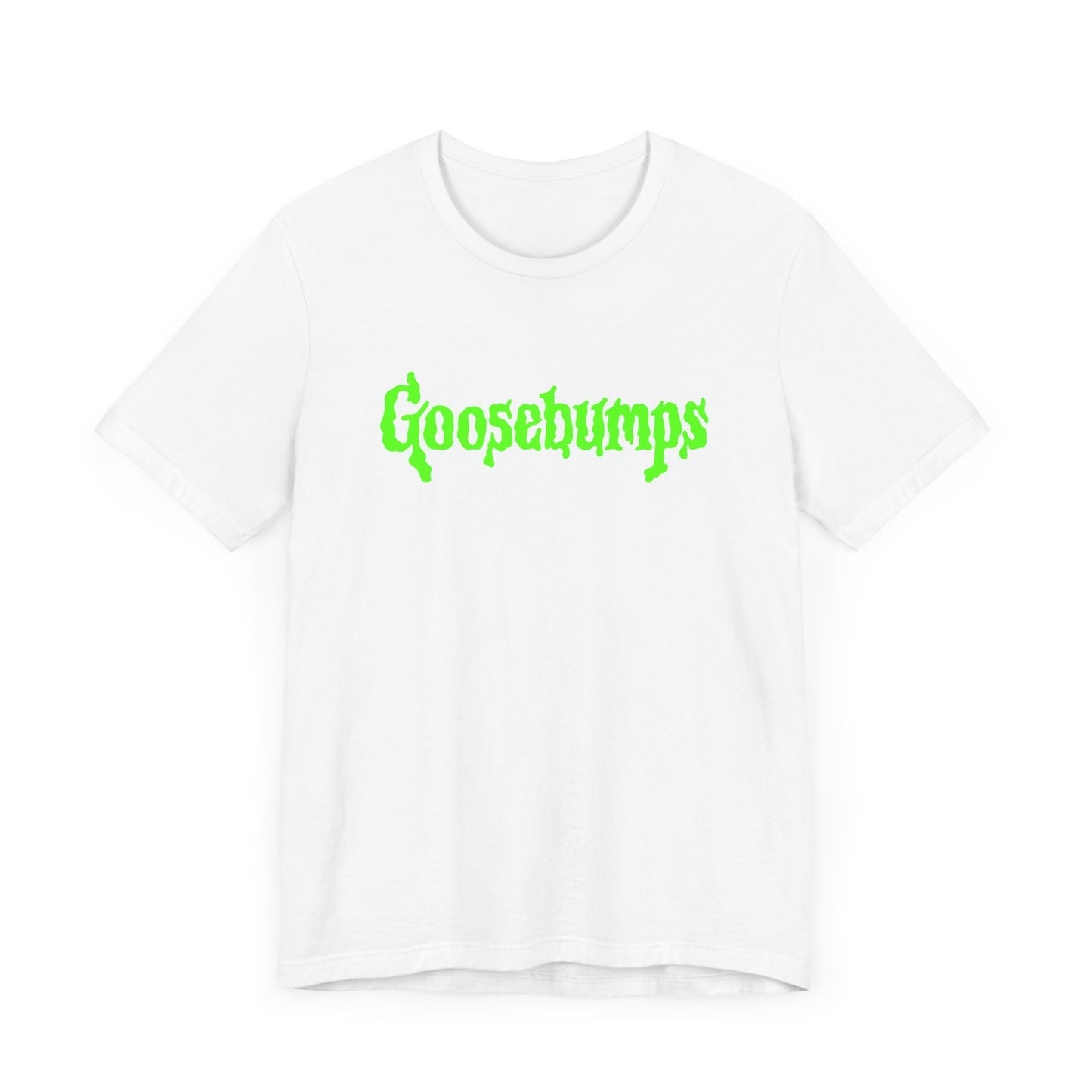 Goosebumps Short Sleeve Tee Shirt - Relive the Chills of Childhood