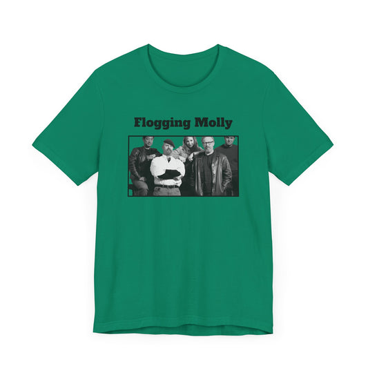 Mythbusters Flogging Molly Short Sleeve Tee Shirt - A Clever and Ironic Meme Tribute