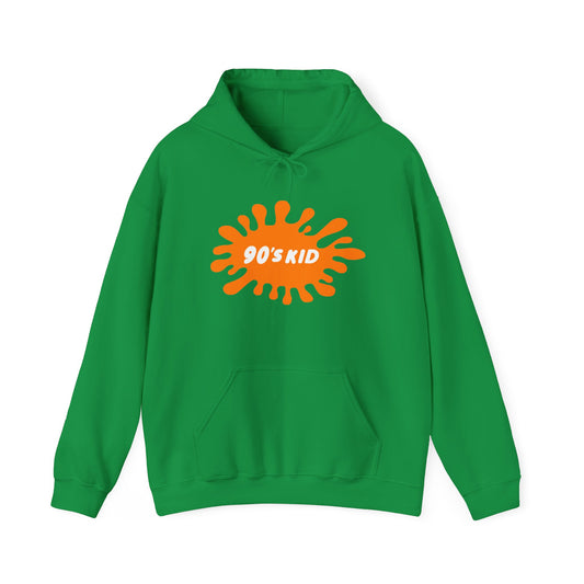 90s Kid Hoodie Sweatshirt – Nickelodeon-Inspired Nostalgia Hoodie