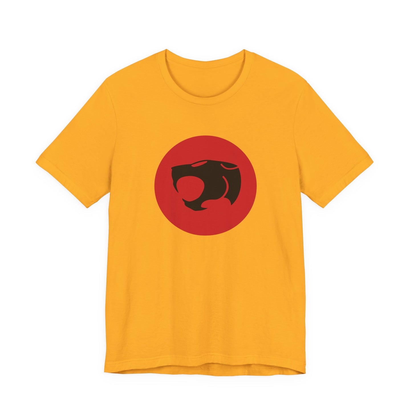Retro 80's Cat Hero Logo T-Shirt
