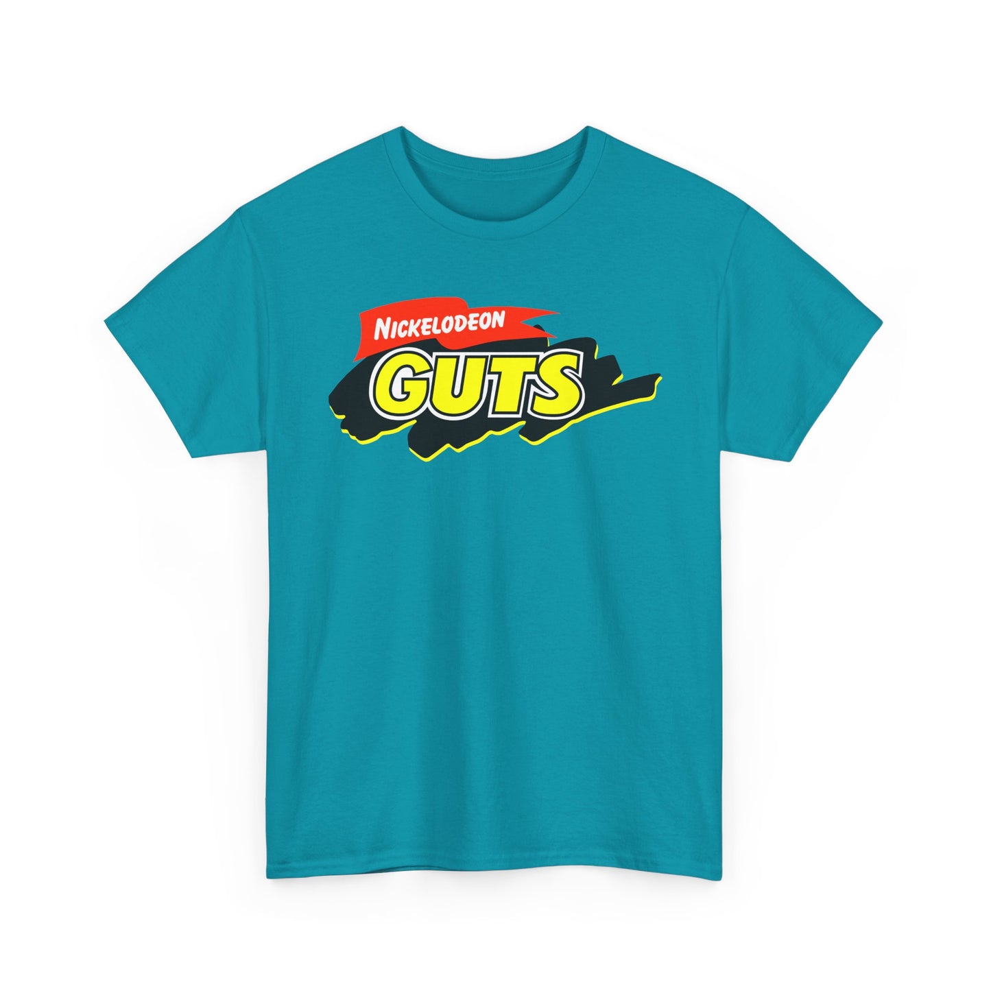Nickelodeon GUTS Short Sleeve Tee Shirt - A Must-Have for 90s Kids