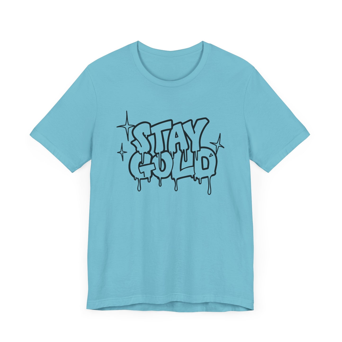 Stay Gold Short Sleeve Tee Shirt - A Classic Literary Tribute