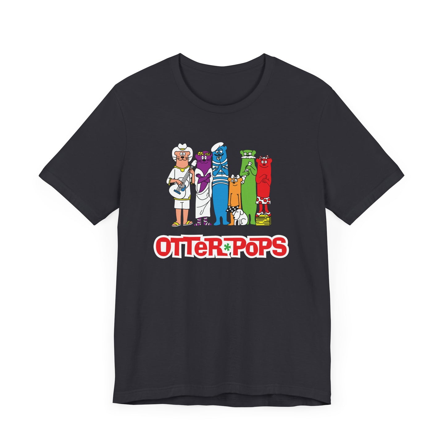 Otter Pops Short Sleeve T-Shirt - 80s Nostalgia Summer Fun