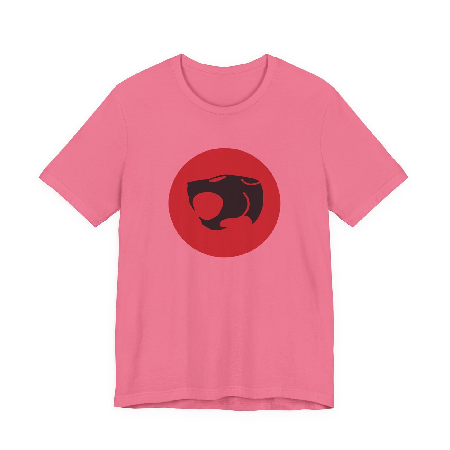 Retro 80's Cat Hero Logo T-Shirt