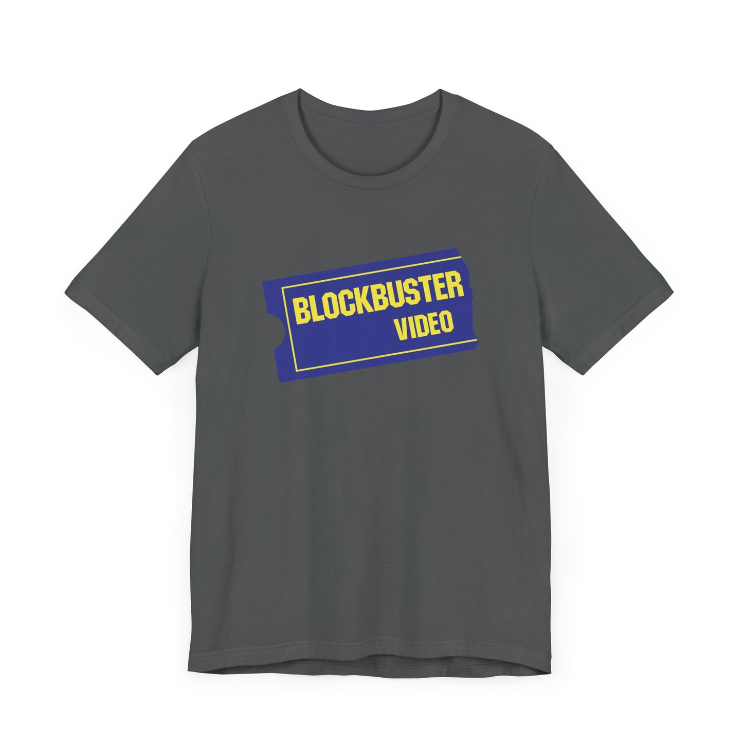 Blockbuster Video Short Sleeve Tee Shirt - A Nostalgic Tribute to Movie Night