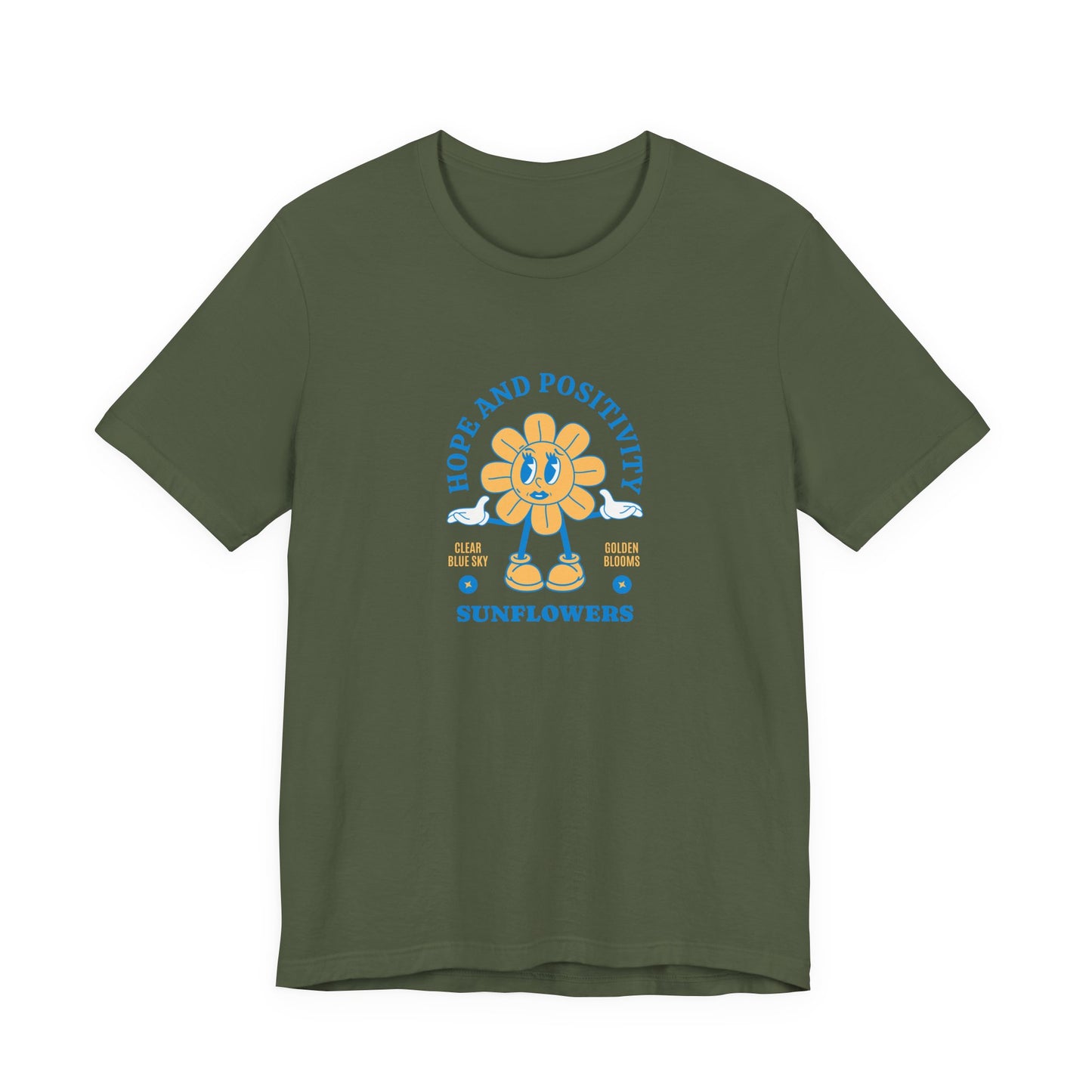 Hope and Positivity Sunflower T-Shirt