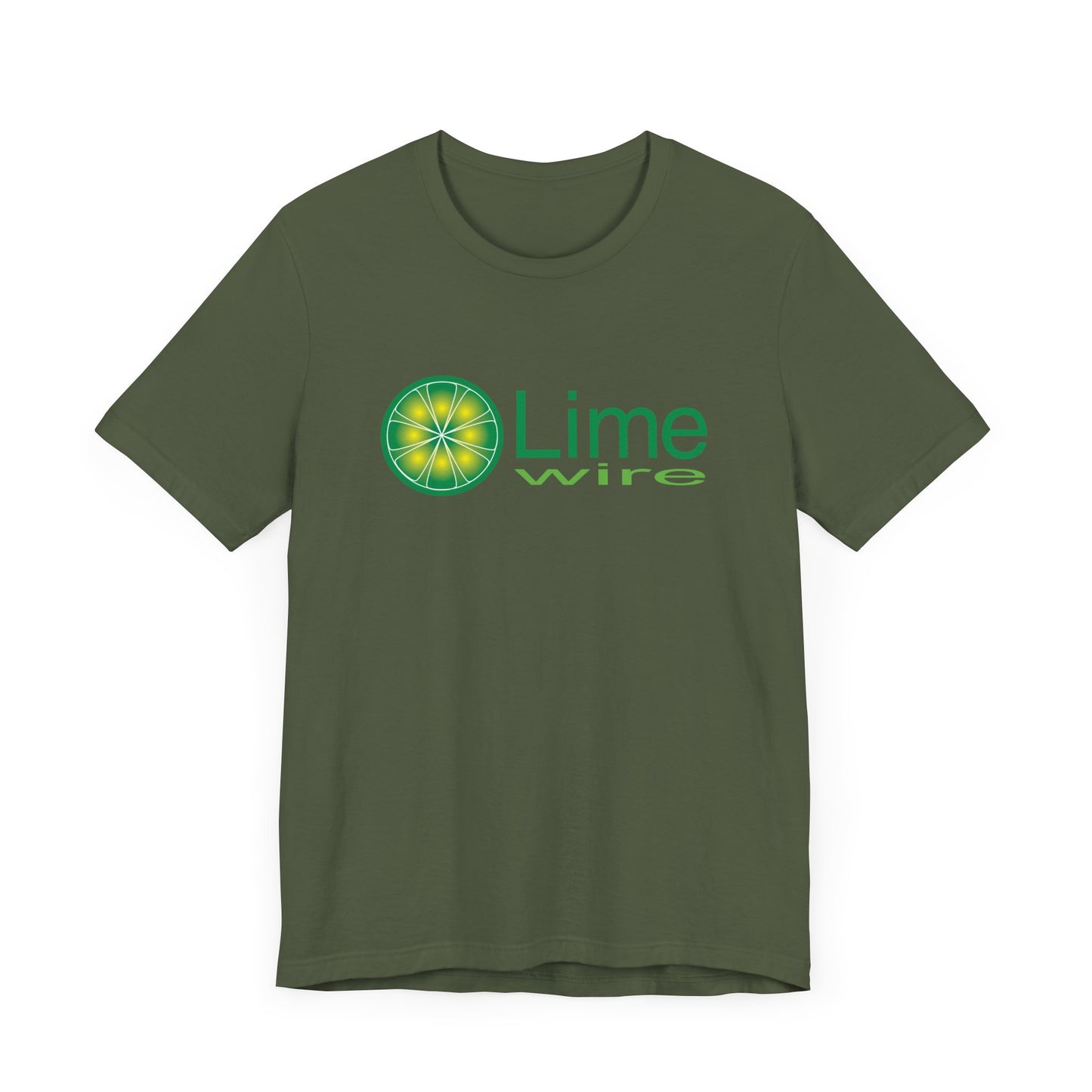 LimeWire Short Sleeve T-Shirt - Nostalgic Tribute to Early File Sharing